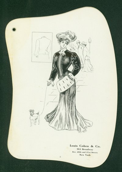 Louis Cohen & Co. 913 Broadway [ladies clothing catalog illustration] by American School